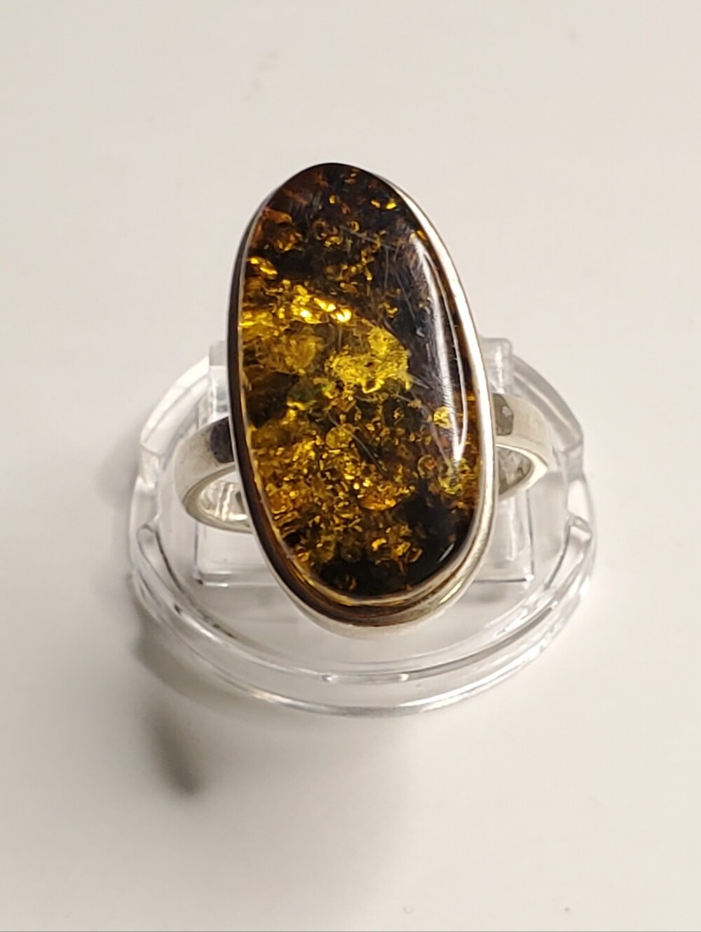 Antique Baltic Amber Ring